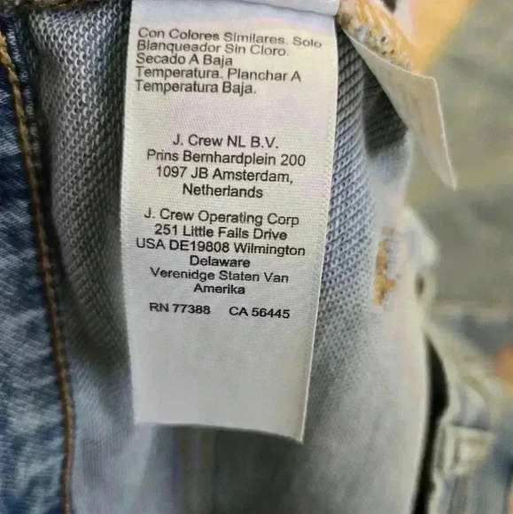 J.Crew Re-Imagined Women's 8" Mid-rise Skinny Fit Jeans  Size 30 #101 - Picture 7 of 7